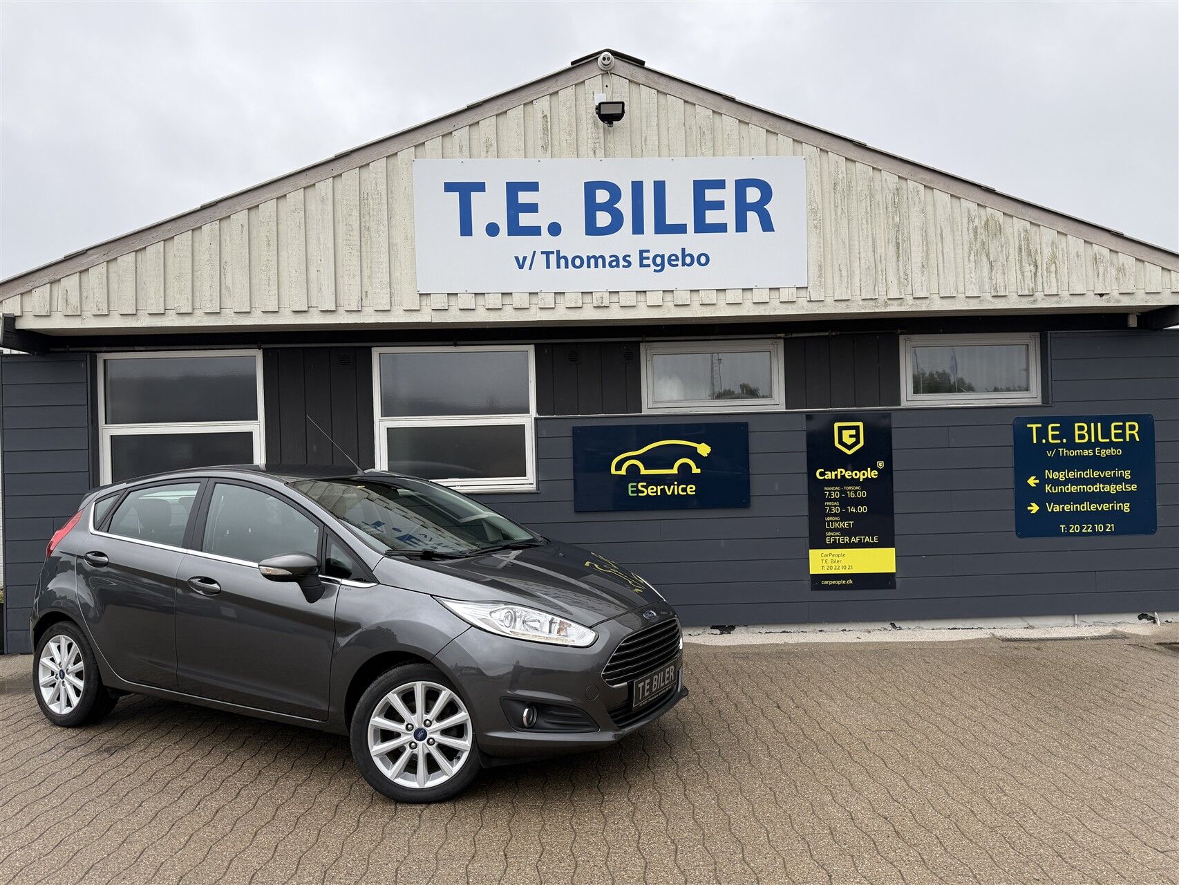 Billede af Ford Fiesta 1,0 EcoBoost Titanium 100HK 5d 6g Aut.
