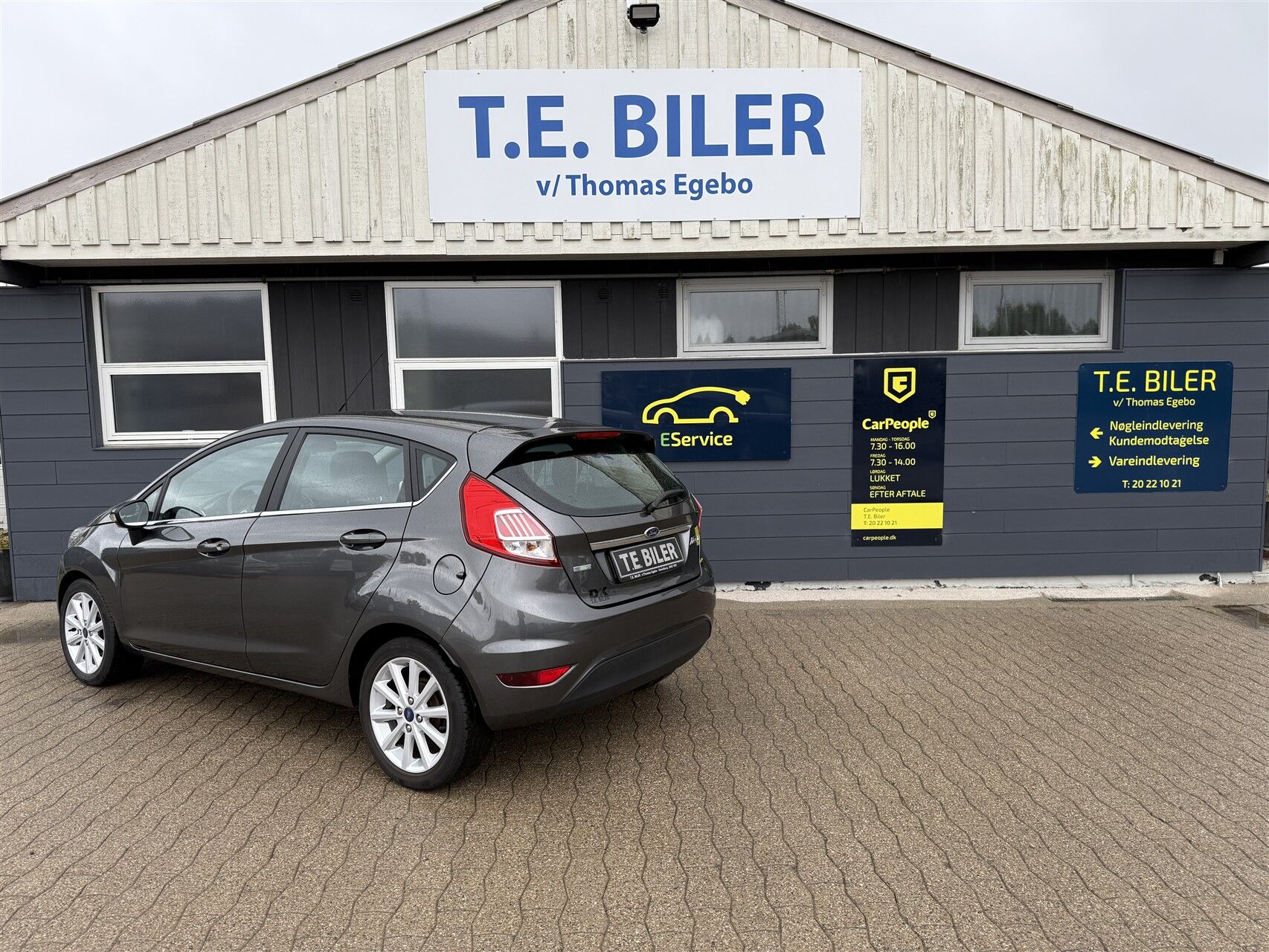 Billede af Ford Fiesta 1,0 EcoBoost Titanium 100HK 5d 6g Aut.