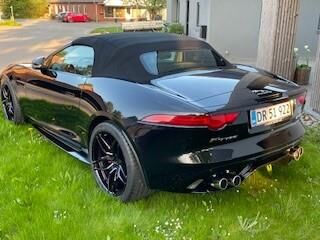Billede af Jaguar F-type 5,0 S/C V8 R AWD 550HK Cabr. 8g Aut.