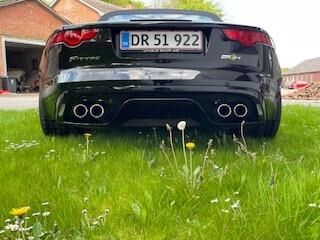 Billede af Jaguar F-type 5,0 S/C V8 R AWD 550HK Cabr. 8g Aut.
