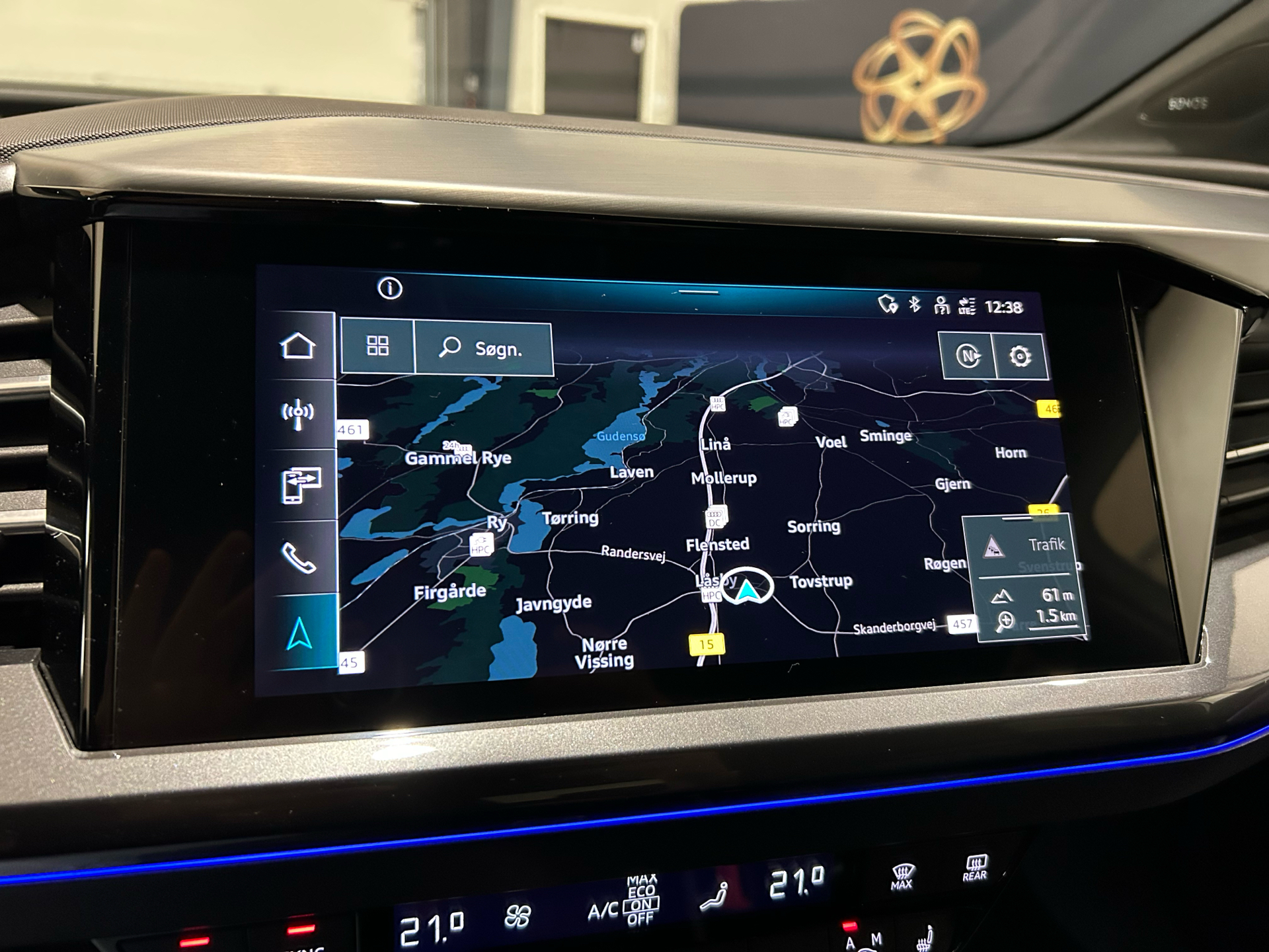 Billede af Audi Q4 Sportback 40 E-tron S Line 204HK 5d Aut.