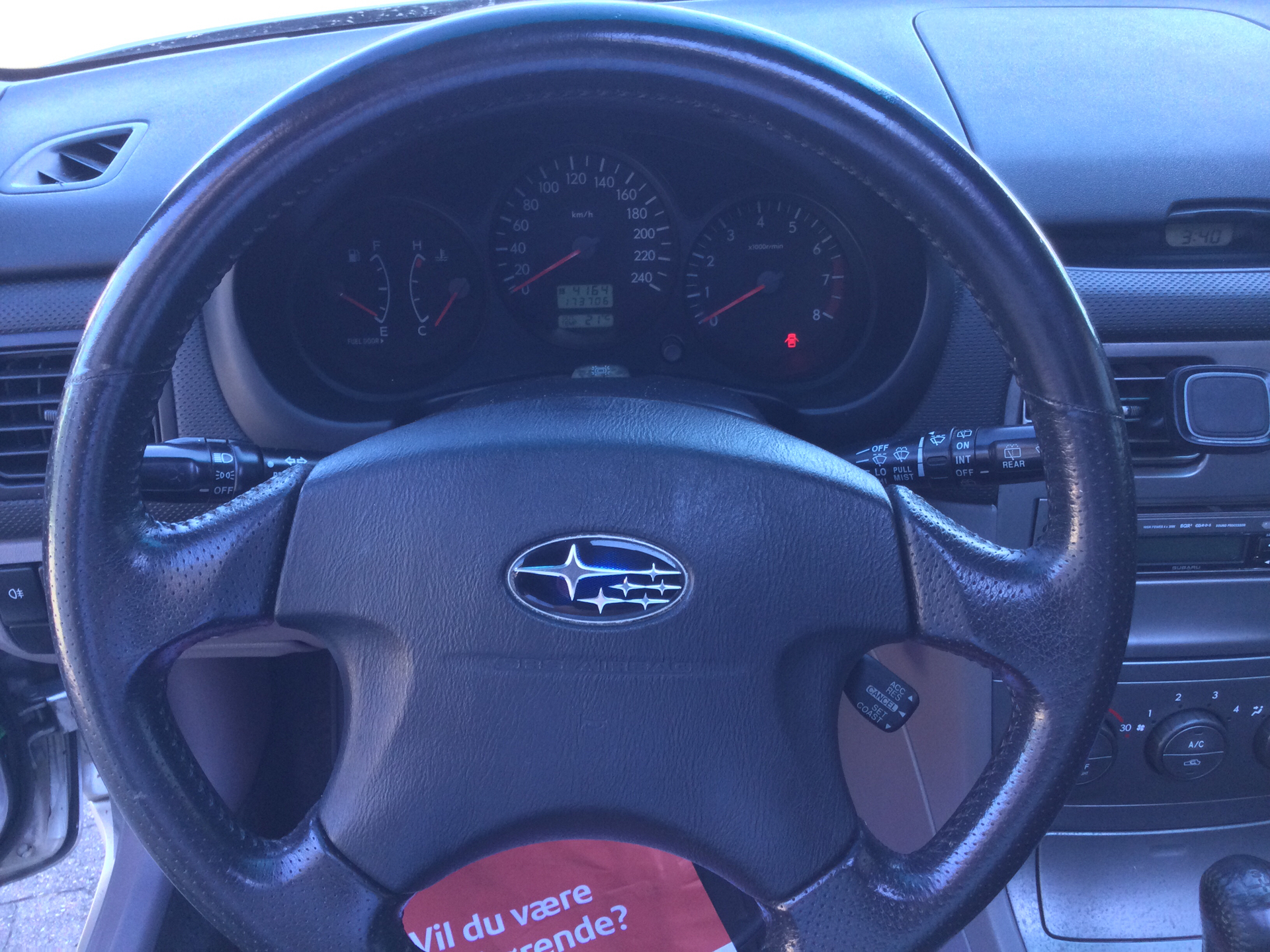 Billede af Subaru Forester 2,0 B Turbo XT AWD 177HK 5d