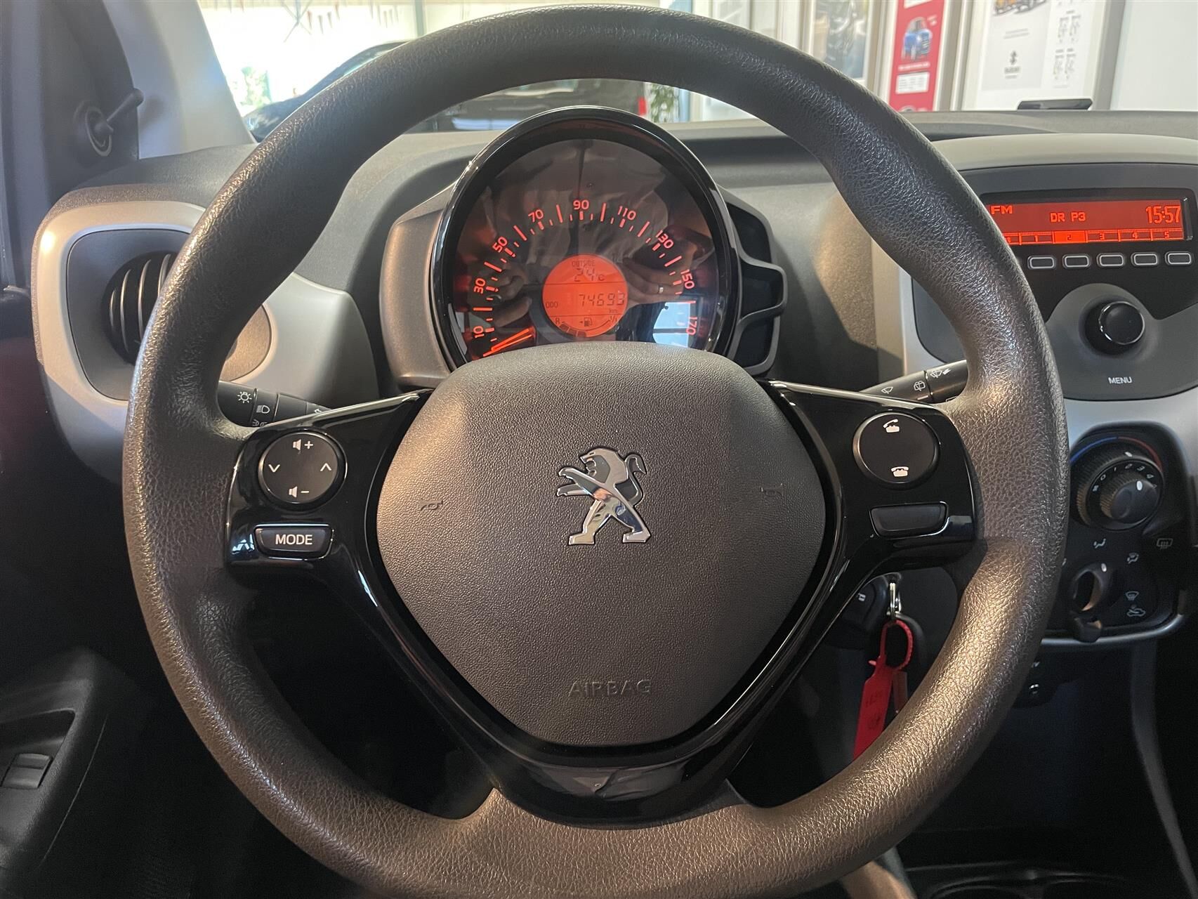 Billede af Peugeot 108 1,0 e-Vti Active 69HK 5d