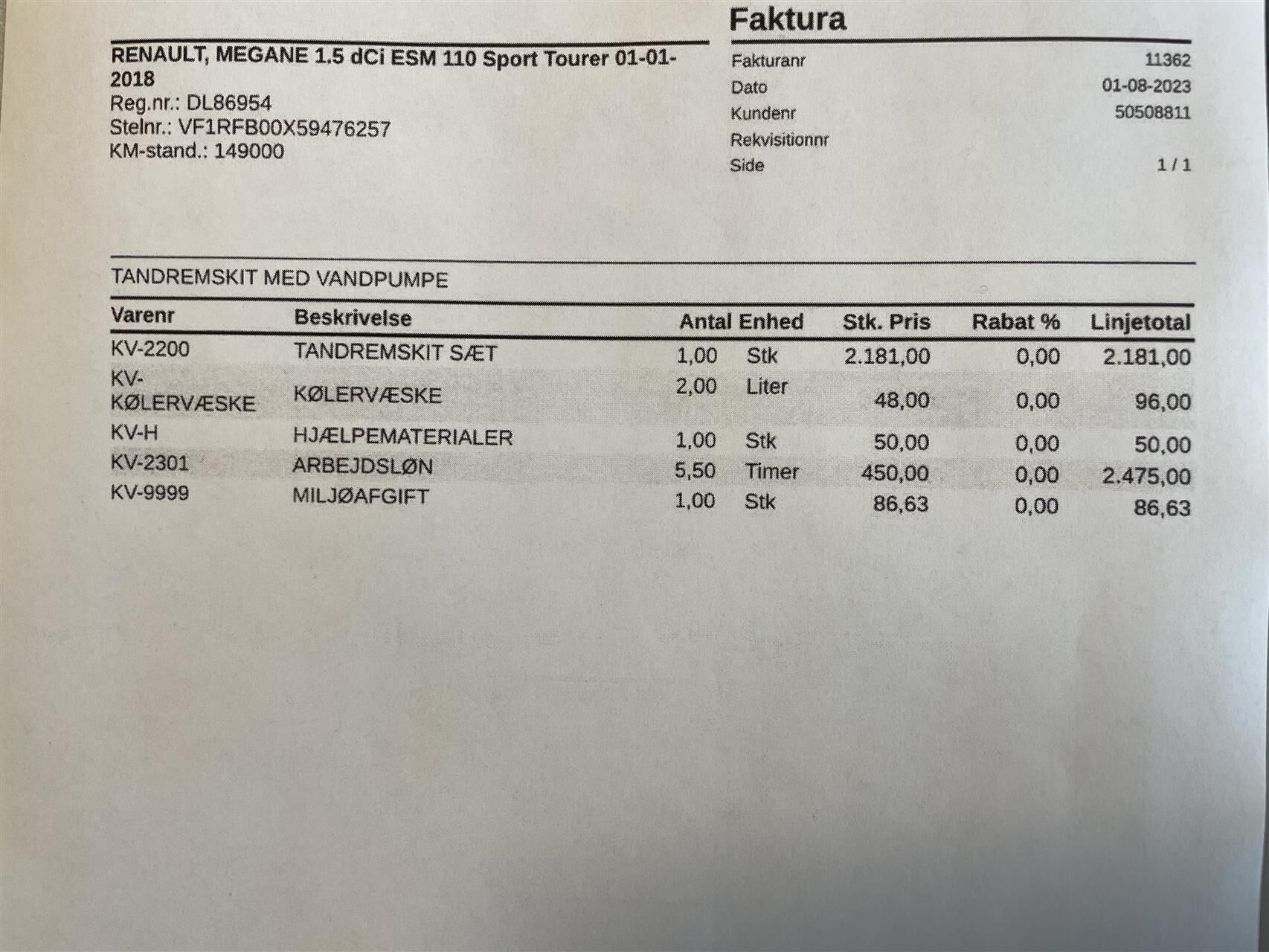 Billede af Renault Mégane Sport Tourer 1,5 Energy DCI Bose EDC 110HK Stc 6g Aut.