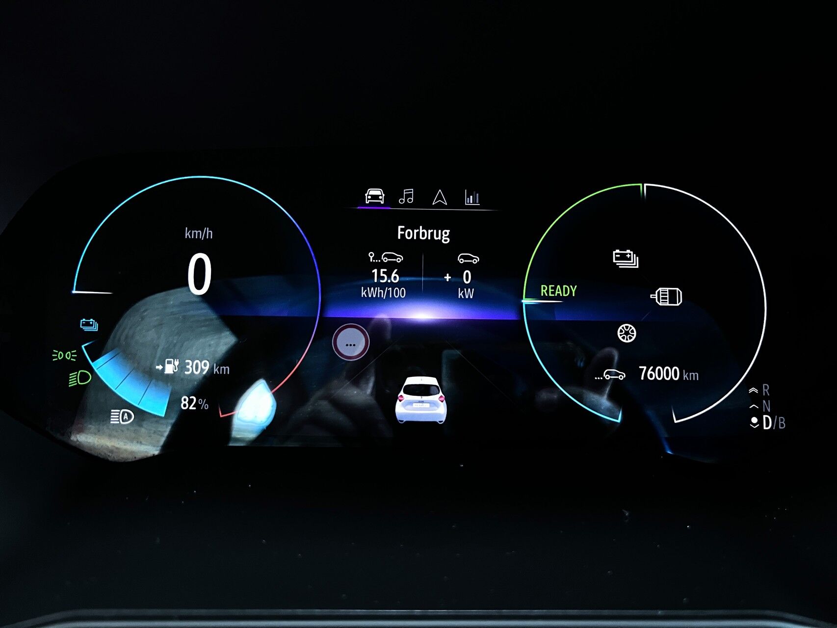 Billede af Renault Zoe 52 kWh Zen 136HK 5d Aut.