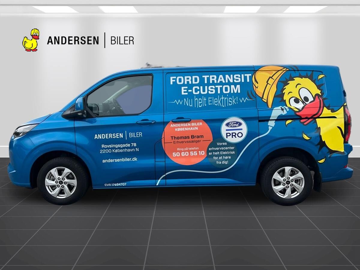 Billede af Ford E-Transit Custom 320 L1H1 EL Limited 218HK Van Aut.