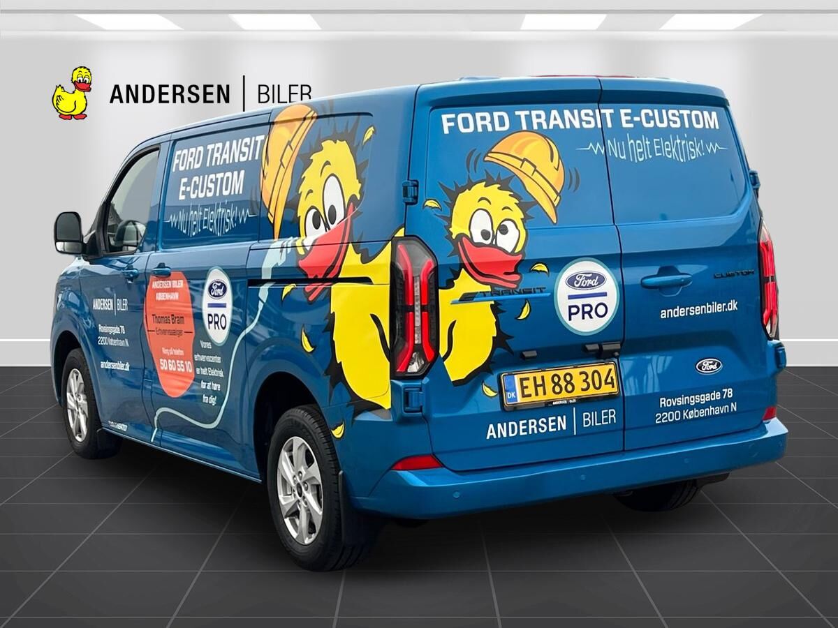 Billede af Ford E-Transit Custom 320 L1H1 EL Limited 218HK Van Aut.