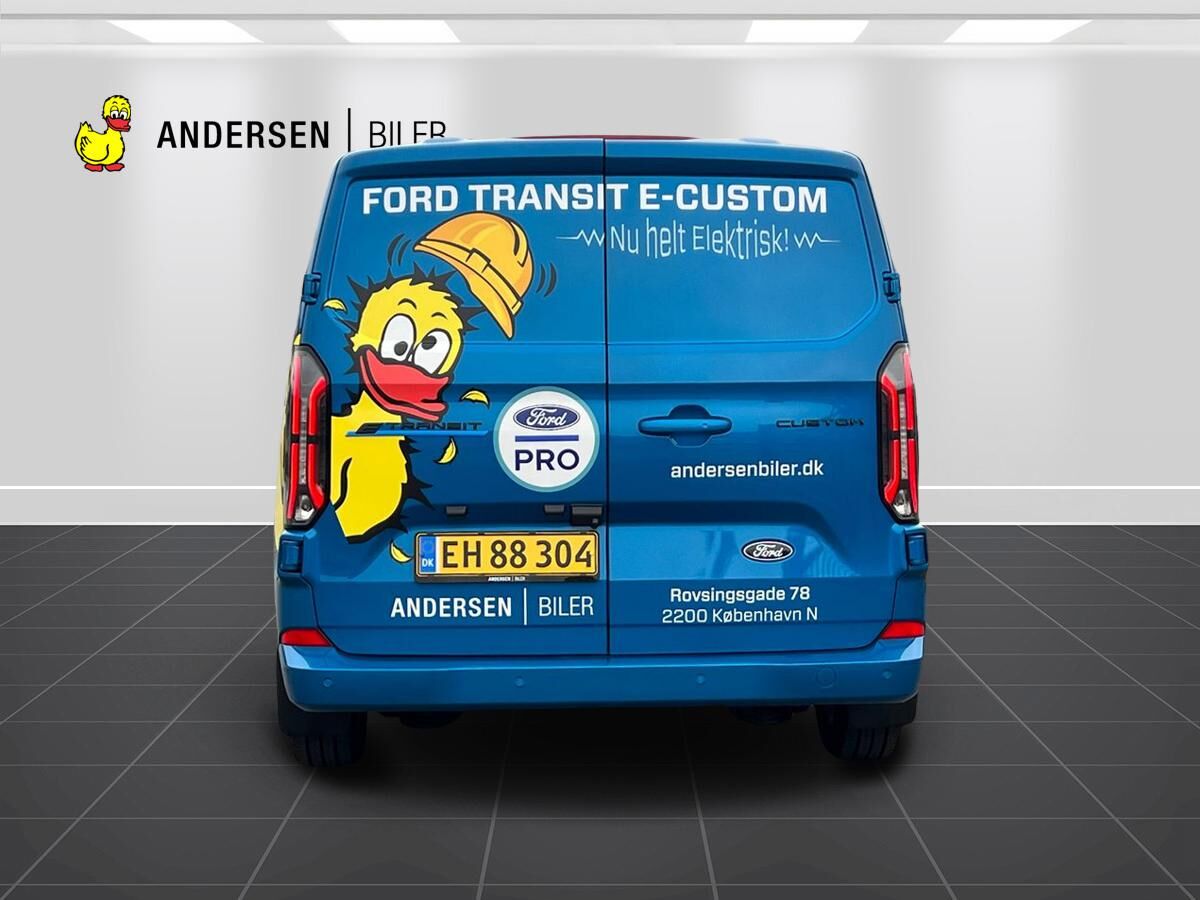 Billede af Ford E-Transit Custom 320 L1H1 EL Limited 218HK Van Aut.