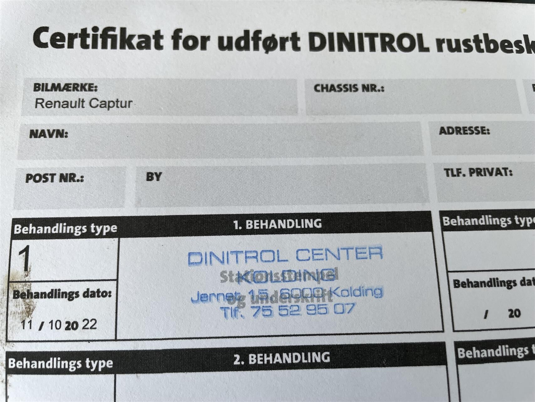 Billede af Renault Captur 0,9 Energy TCe Zen 90HK 5d
