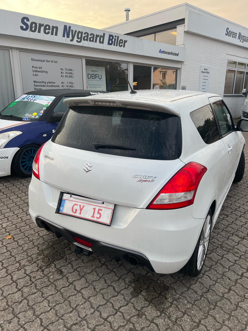 Billede af Suzuki Swift 1,6 VVT Sport 136HK 3d 6g