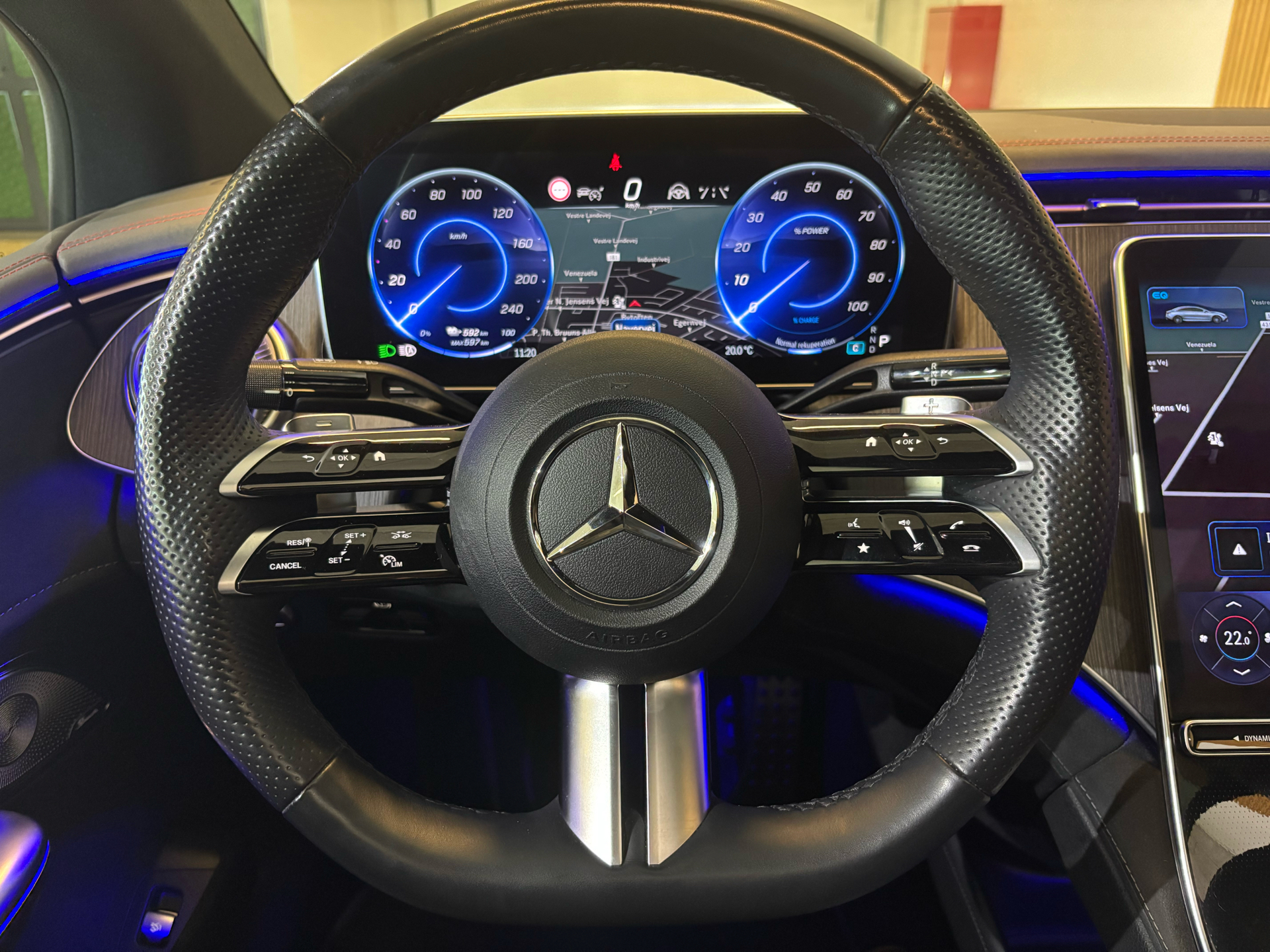 Billede af Mercedes-Benz EQE 350+ EL AMG Line 292HK Aut.
