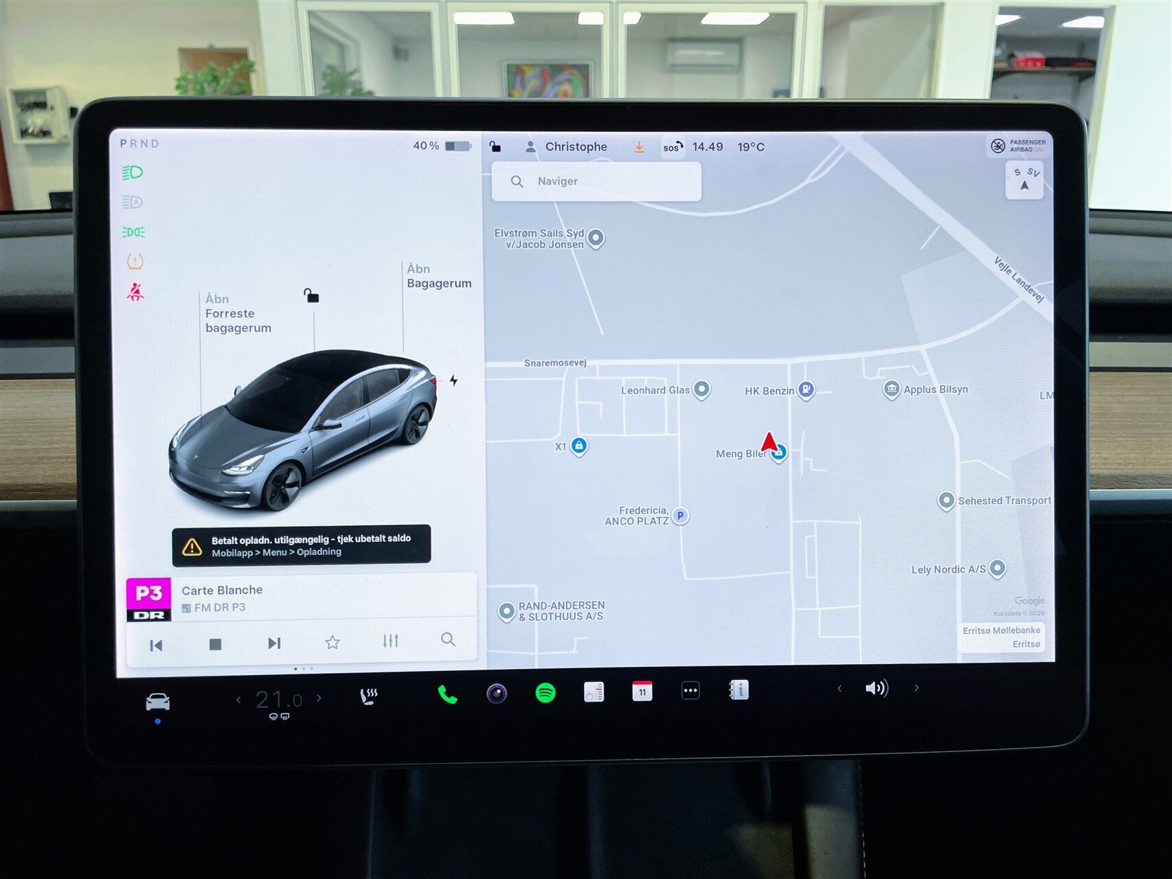 Billede af Tesla Model 3 EL Standard Range Plus 325HK Aut.