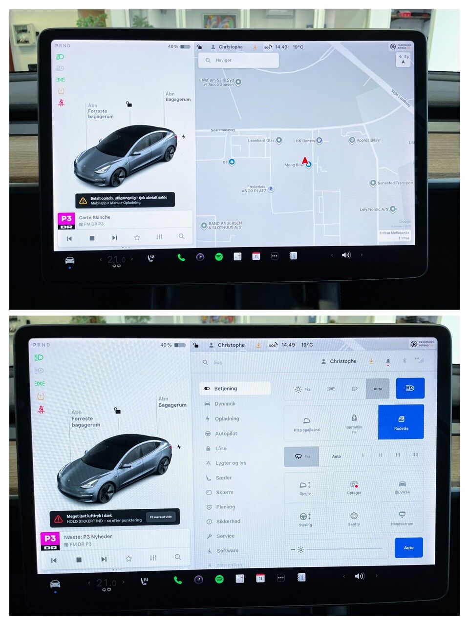 Billede af Tesla Model 3 EL Standard Range Plus 325HK Aut.
