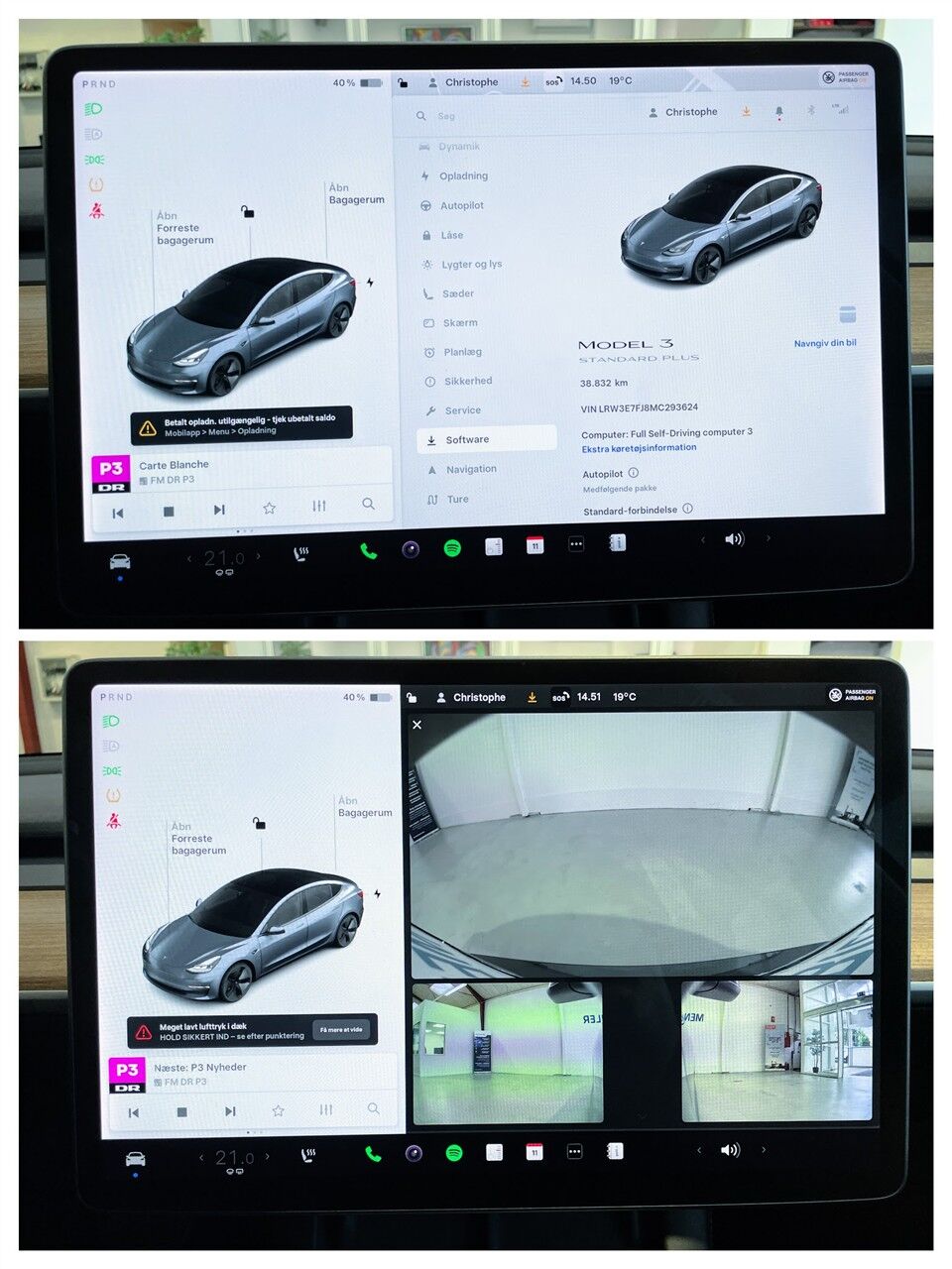 Billede af Tesla Model 3 EL Standard Range Plus 325HK Aut.