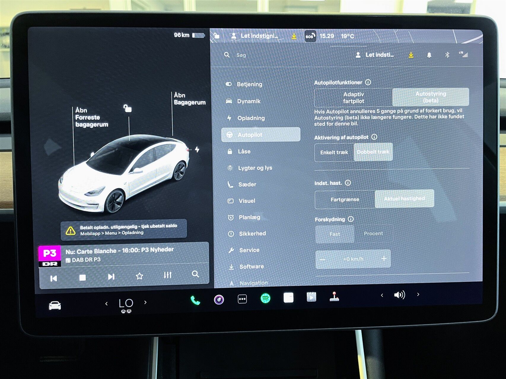 Billede af Tesla Model 3 EL Long Range AWD 490HK Aut.