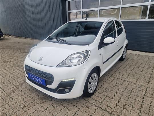 Peugeot 107 1,0 White 68HK 5d