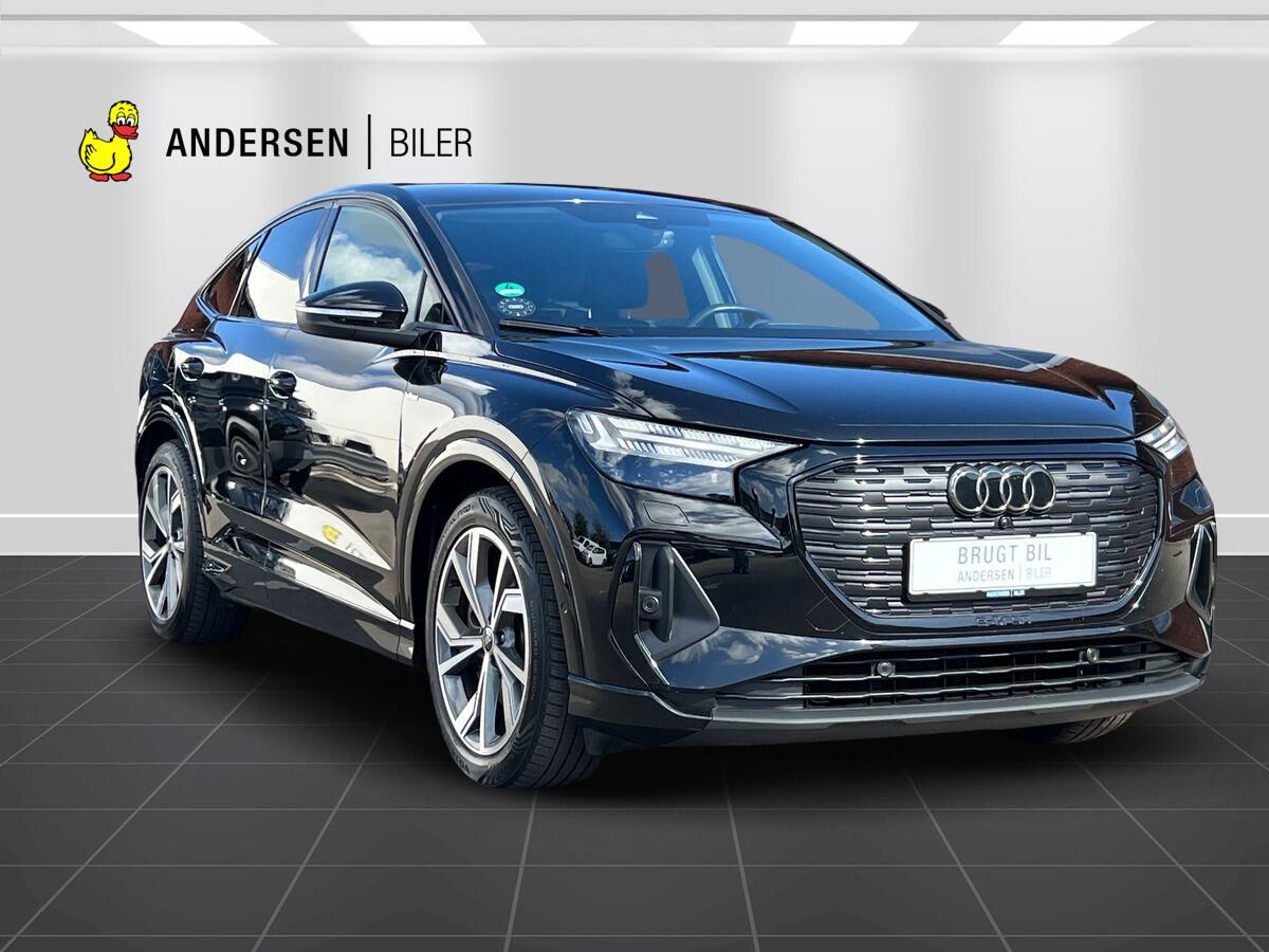 Billede af Audi Q4 Sportback 40 E-tron S Line 204HK 5d Aut.