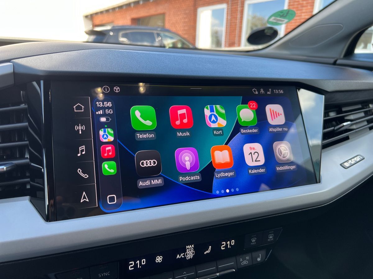 Billede af Audi Q4 Sportback 40 E-tron S Line 204HK 5d Aut.