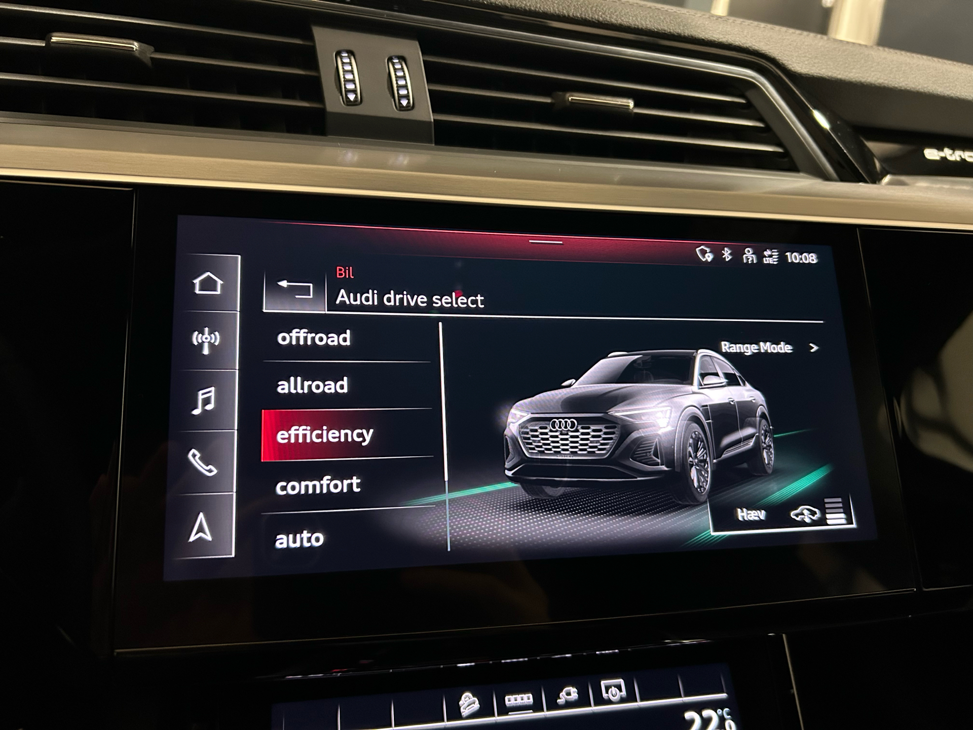 Billede af Audi Q8 Sportback 55 E-tron S Line Quattro 408HK 5d Aut.