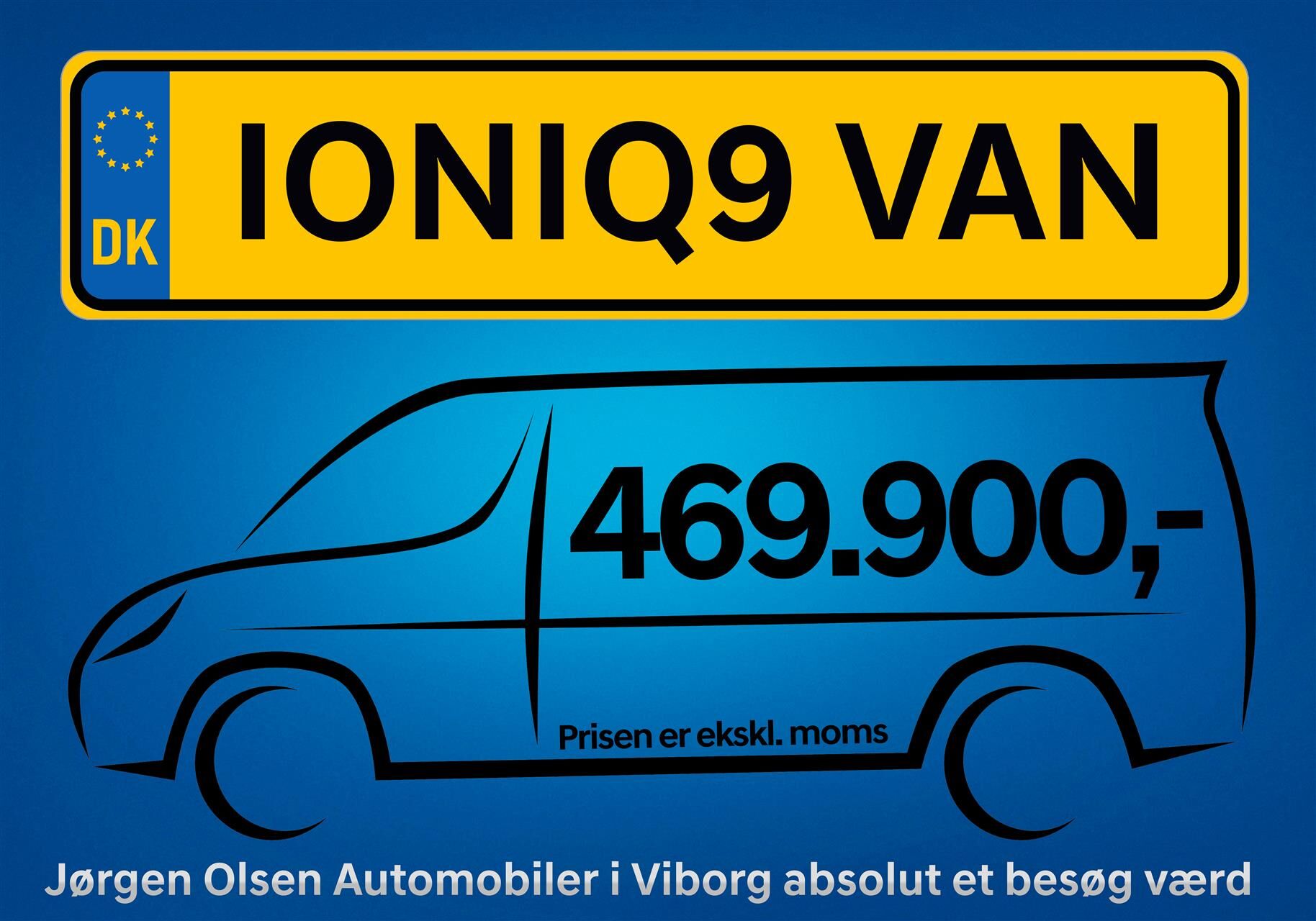 Billede af Hyundai Ioniq 9 Electric 110,3 kWh Ultimate 4WD 303HK Van Aut.