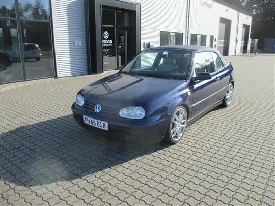 VW Golf 1,6 aut. 100HK Cabr.