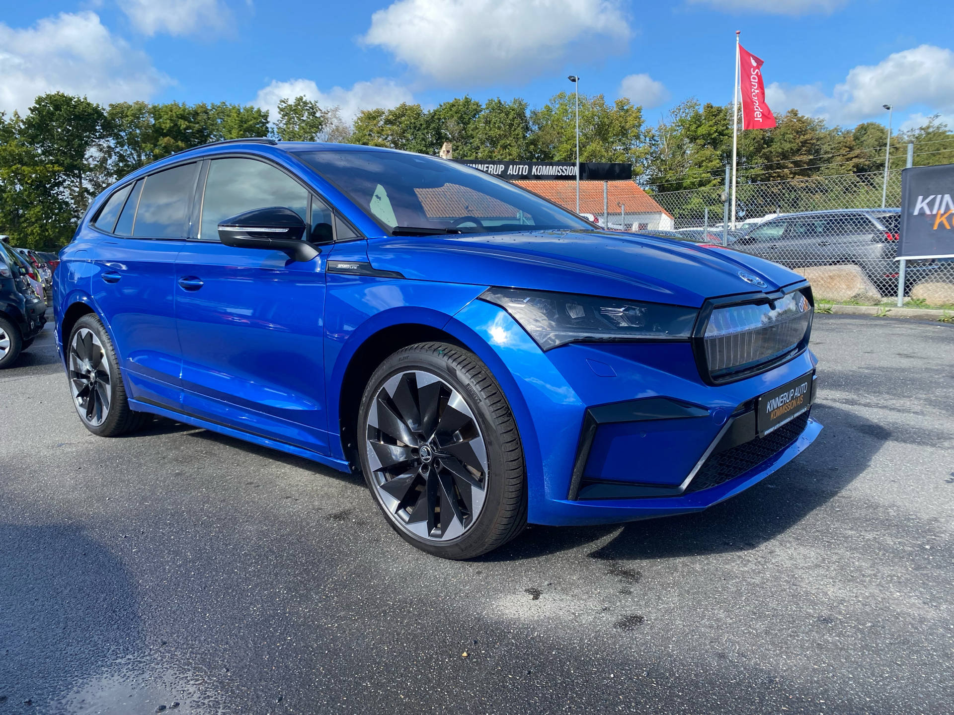 Billede af Skoda Enyaq iV 80X EL Sportline 4x4 265HK 5d Aut.