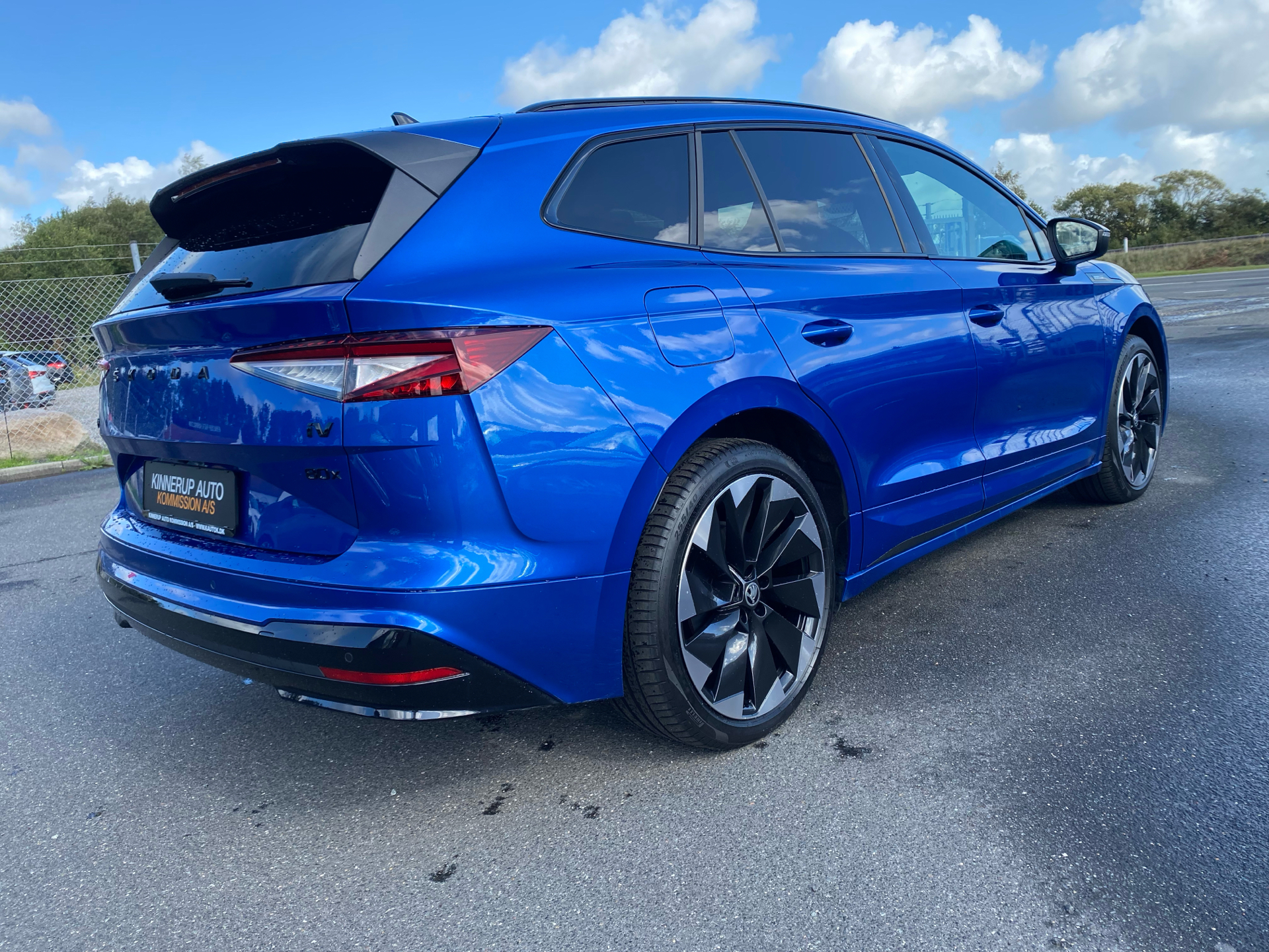 Billede af Skoda Enyaq iV 80X EL Sportline 4x4 265HK 5d Aut.