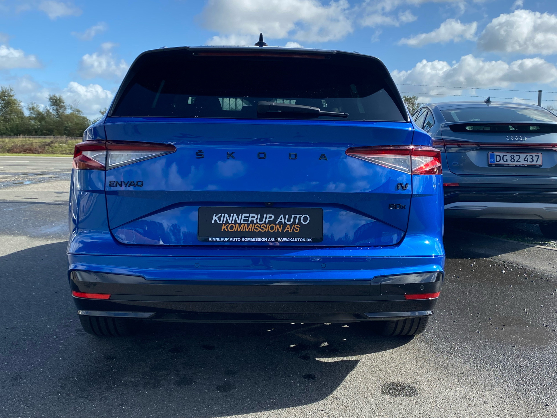 Billede af Skoda Enyaq iV 80X EL Sportline 4x4 265HK 5d Aut.