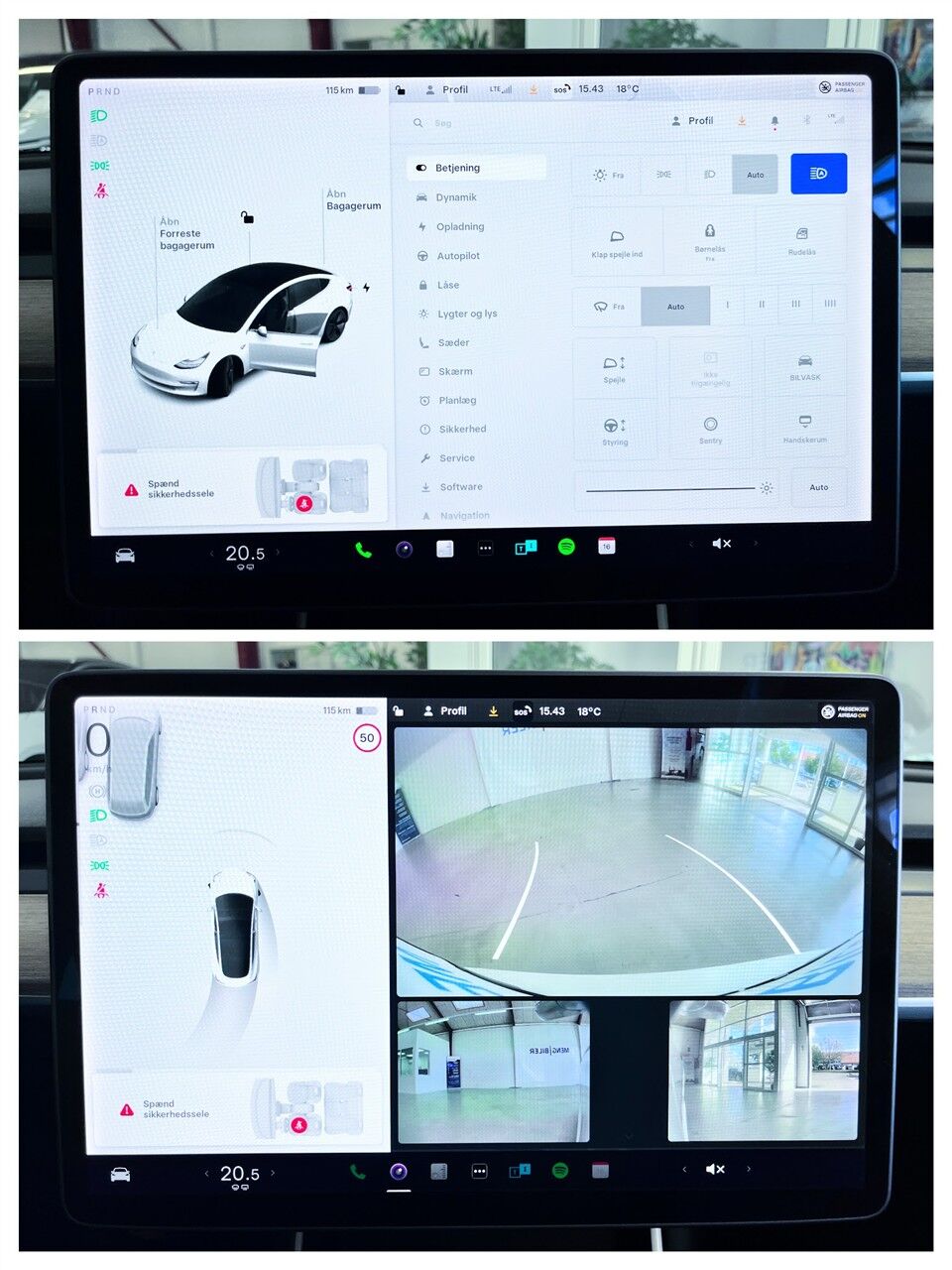 Billede af Tesla Model 3 EL Standard Range Plus 283HK Aut. 