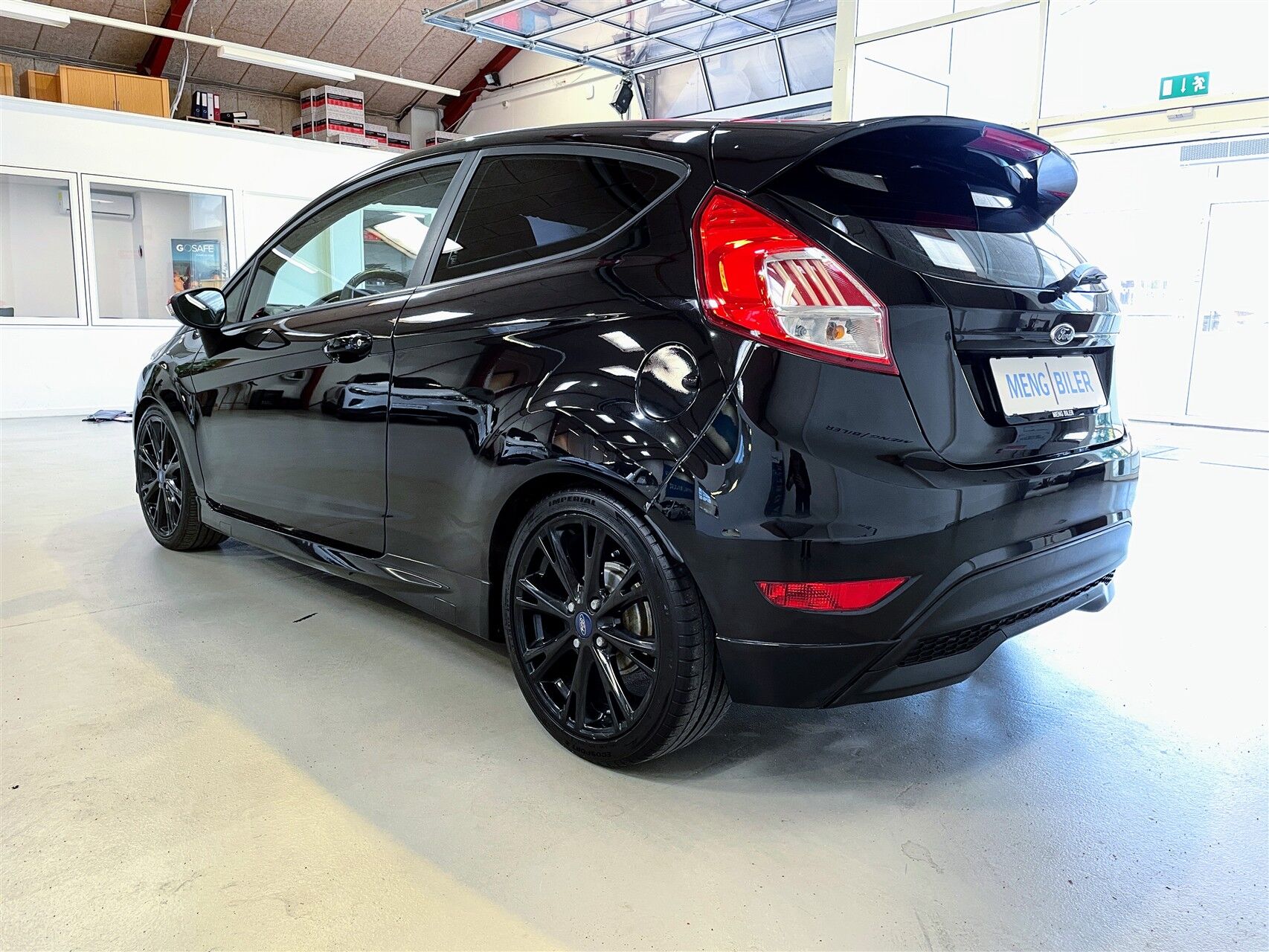 Billede af Ford Fiesta 1,0 EcoBoost Black Edition Start/Stop 140HK 3d