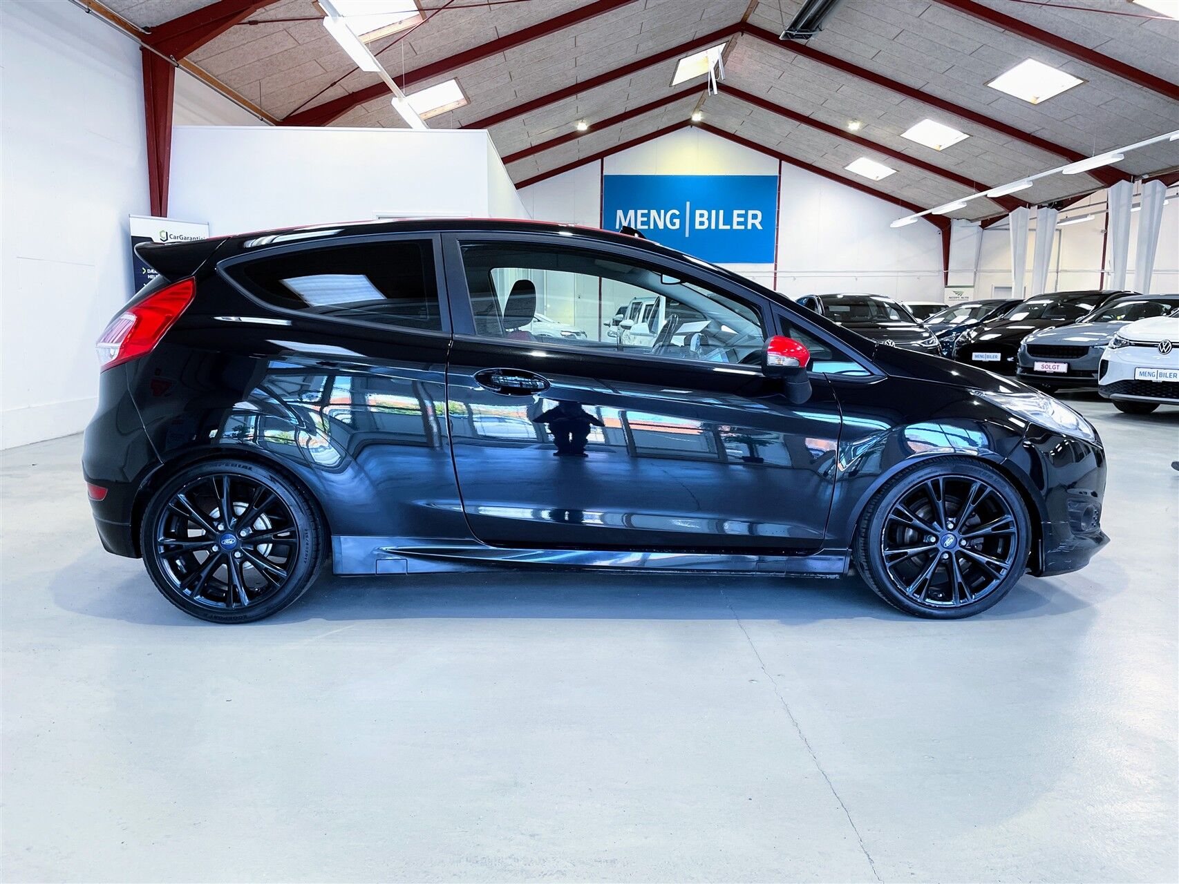 Billede af Ford Fiesta 1,0 EcoBoost Black Edition Start/Stop 140HK 3d