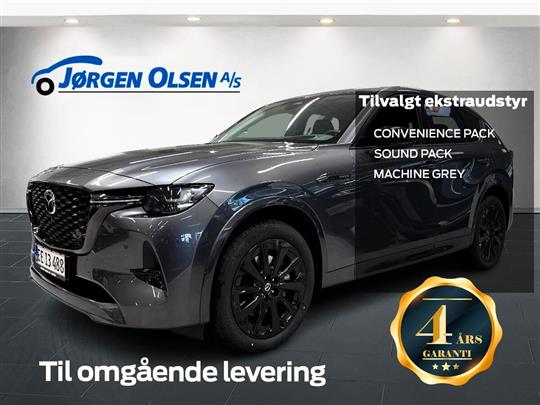Mazda CX-60 2,5 e-Skyactiv  Plugin-hybrid Homura AWD 327HK 5d 8g Aut.