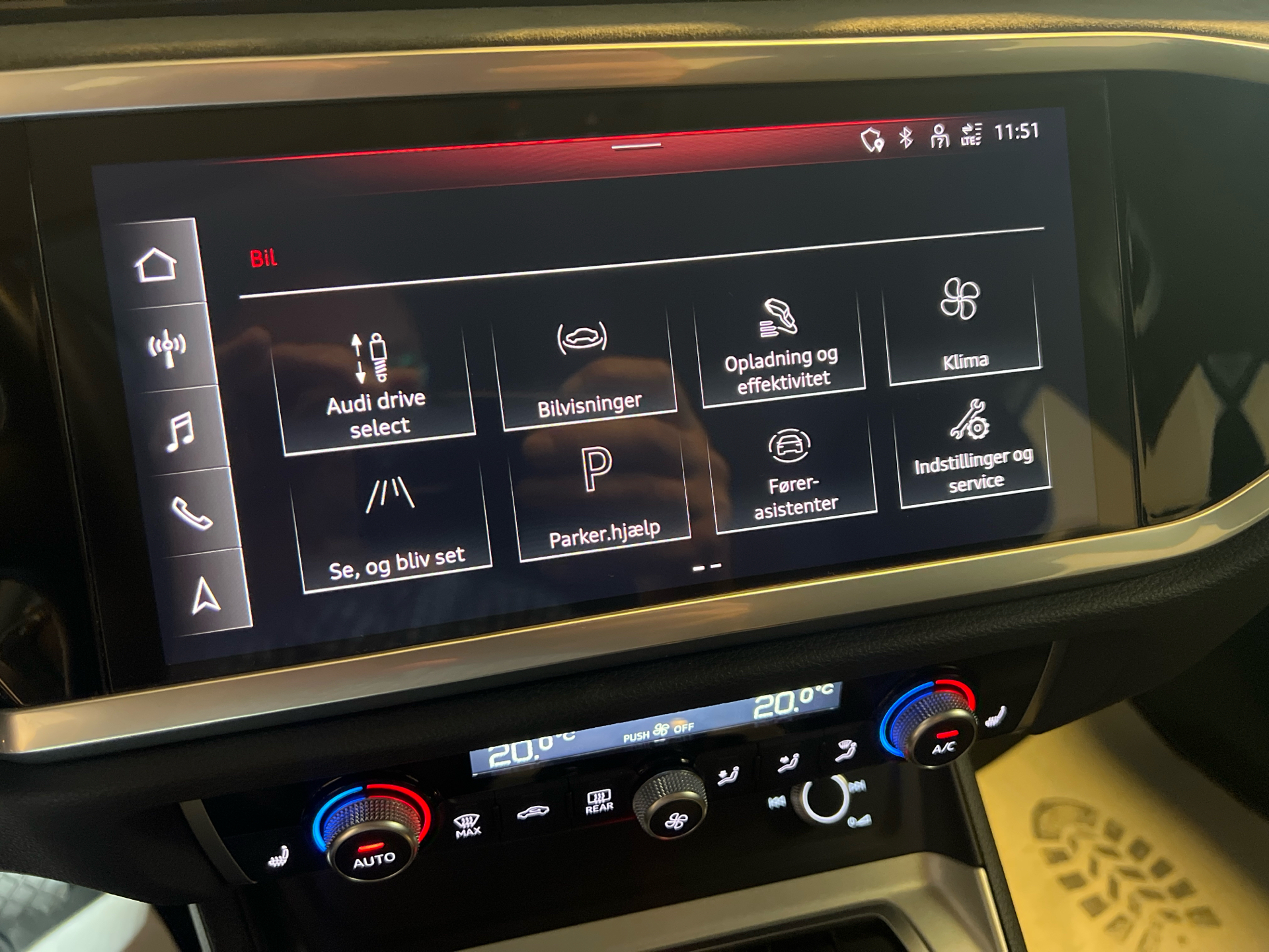 Billede af Audi Q3 1,4 45 TFSI e  Plugin-hybrid Attitude Plus S Tronic 245HK 5d 6g Aut.