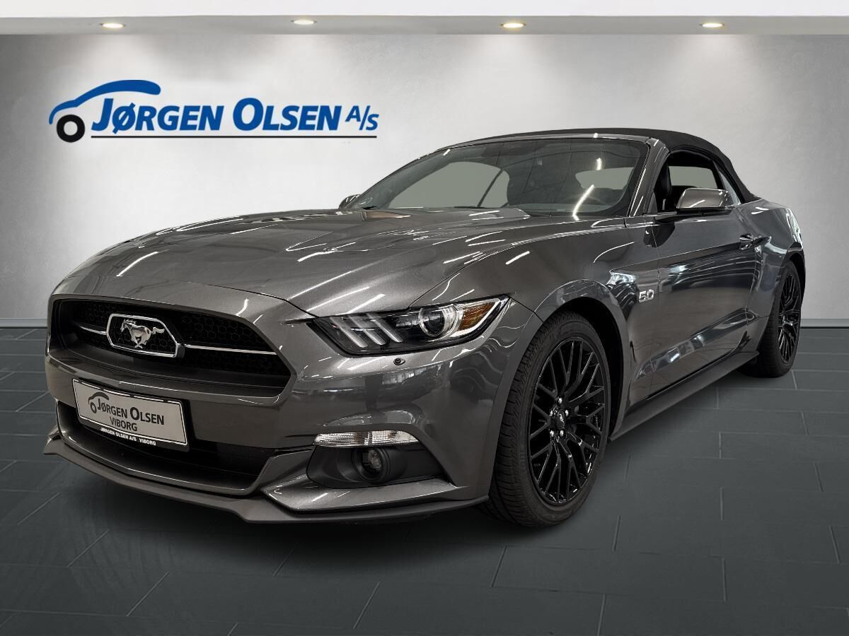 Billede af Ford Mustang 5,0 Ti-VCT GT 441HK Cabr. 6g Aut.
