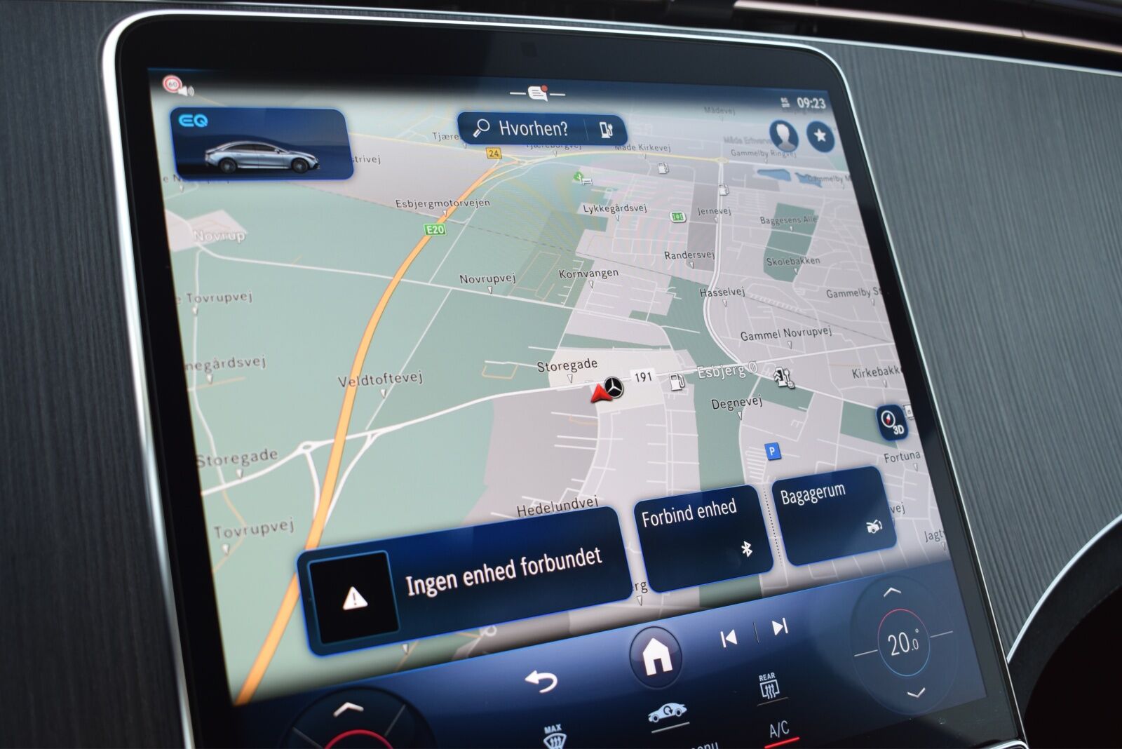 Billede af Mercedes-Benz EQE 350 EL AMG Edition 292HK Aut.