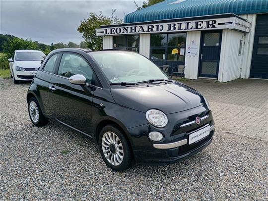 Fiat 500C 1,2 Popstar 69HK Cabr.