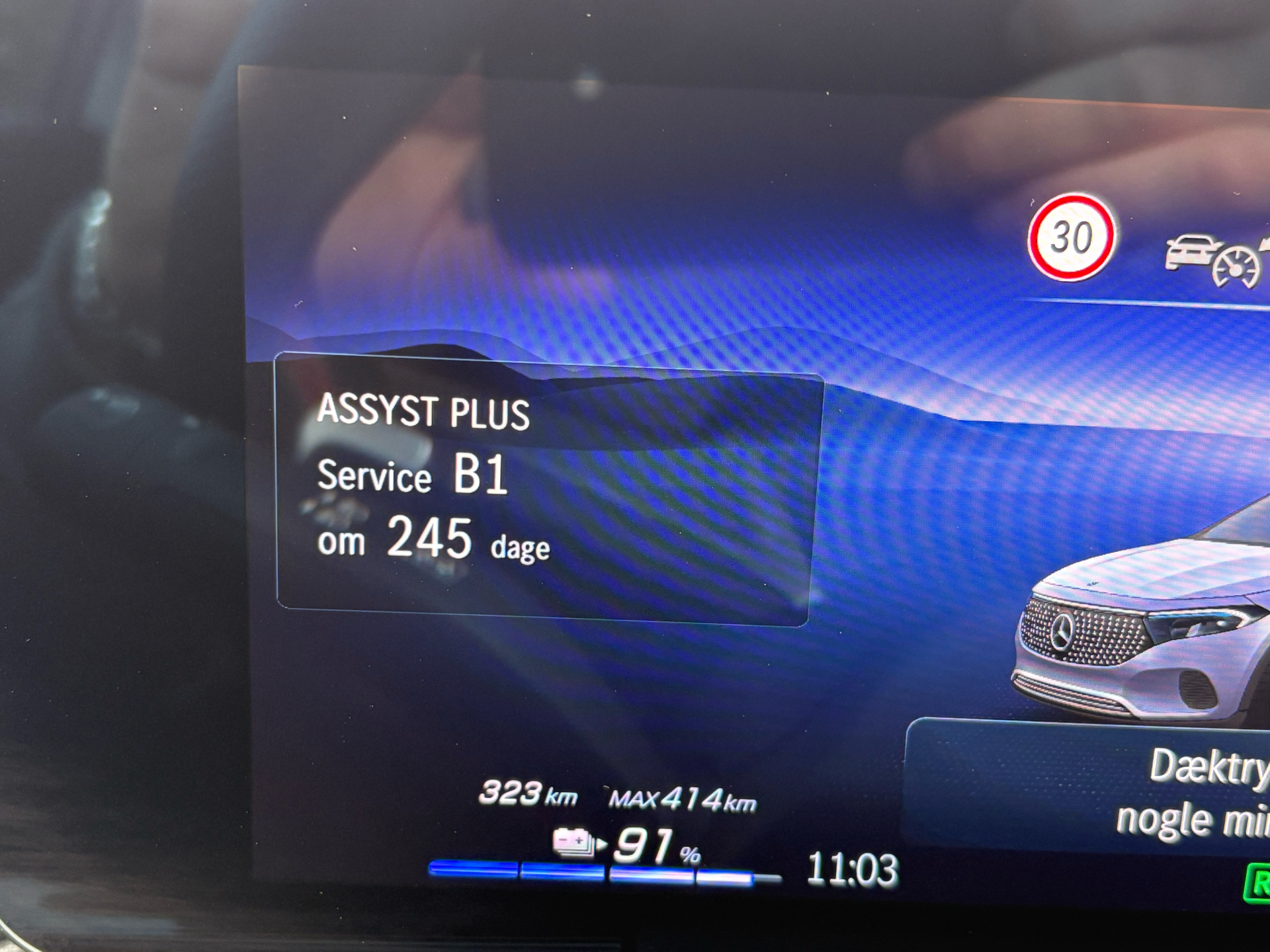 Billede af Mercedes-Benz EQA 350 EL AMG Advance 4Matic 292HK 5d Aut.