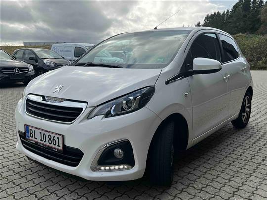 Peugeot 108 1,0 e-Vti White Edition 69HK 5d