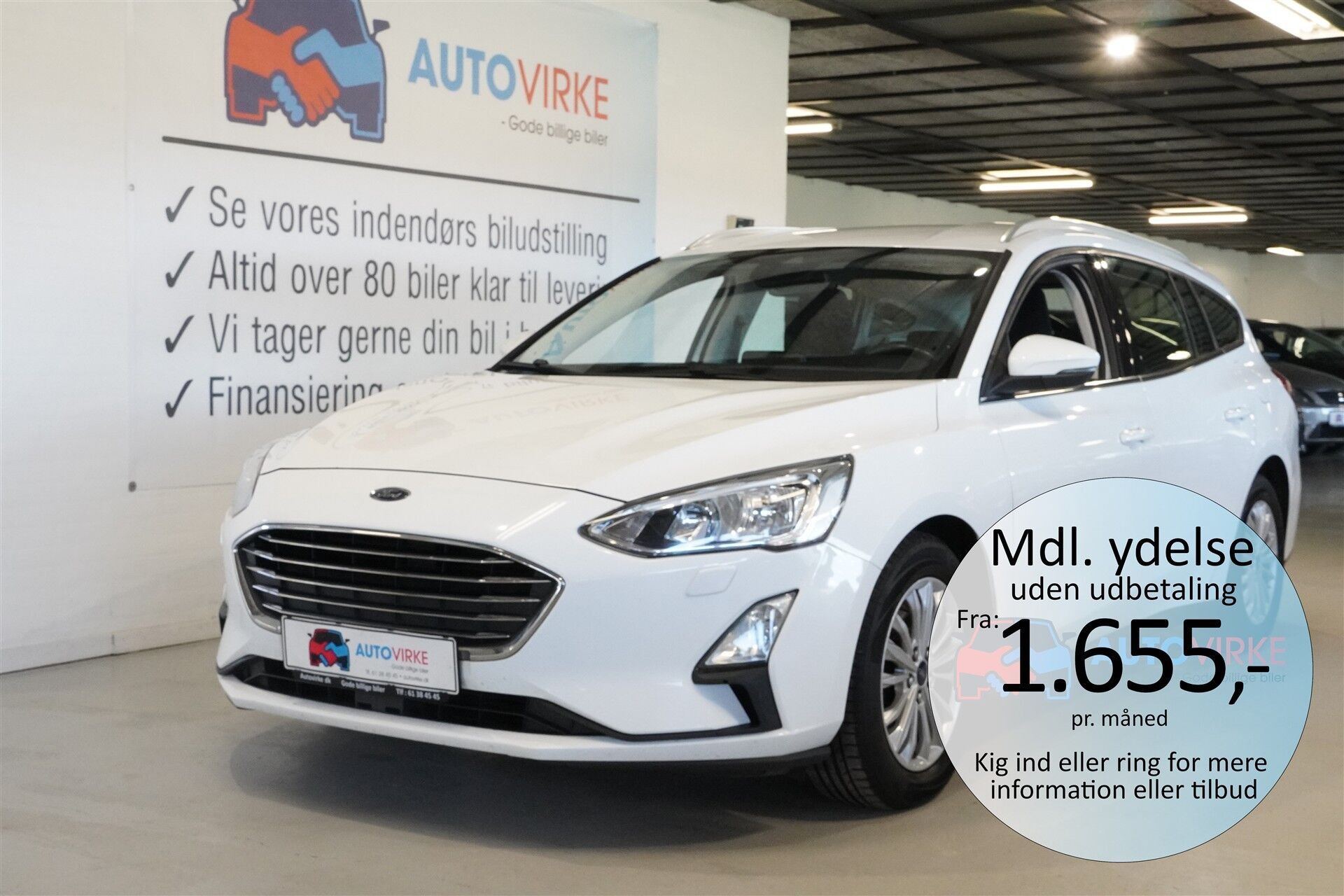 Billede af Ford Focus 1,0 EcoBoost Titanium 125HK Stc 6g