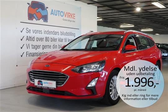 Ford Focus 1,0 EcoBoost Titanium 125HK Stc 6g