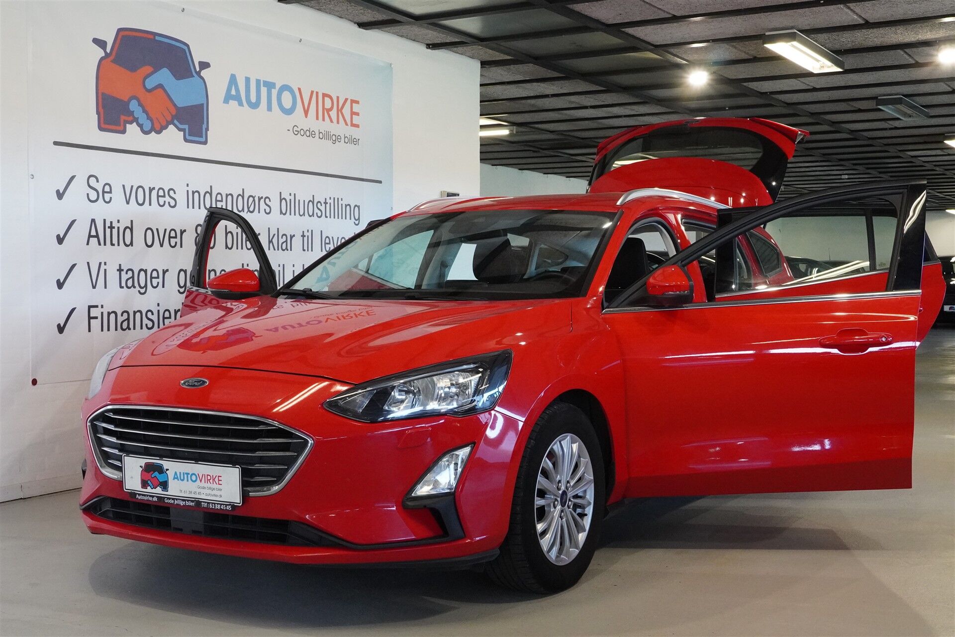 Billede af Ford Focus 1,0 EcoBoost Titanium 125HK Stc 6g