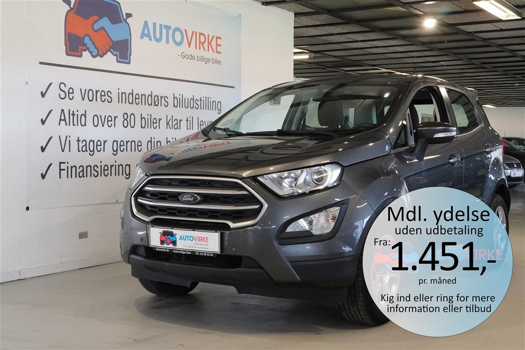 Ford Ecosport 1,0 EcoBoost Titanium 125HK 5d