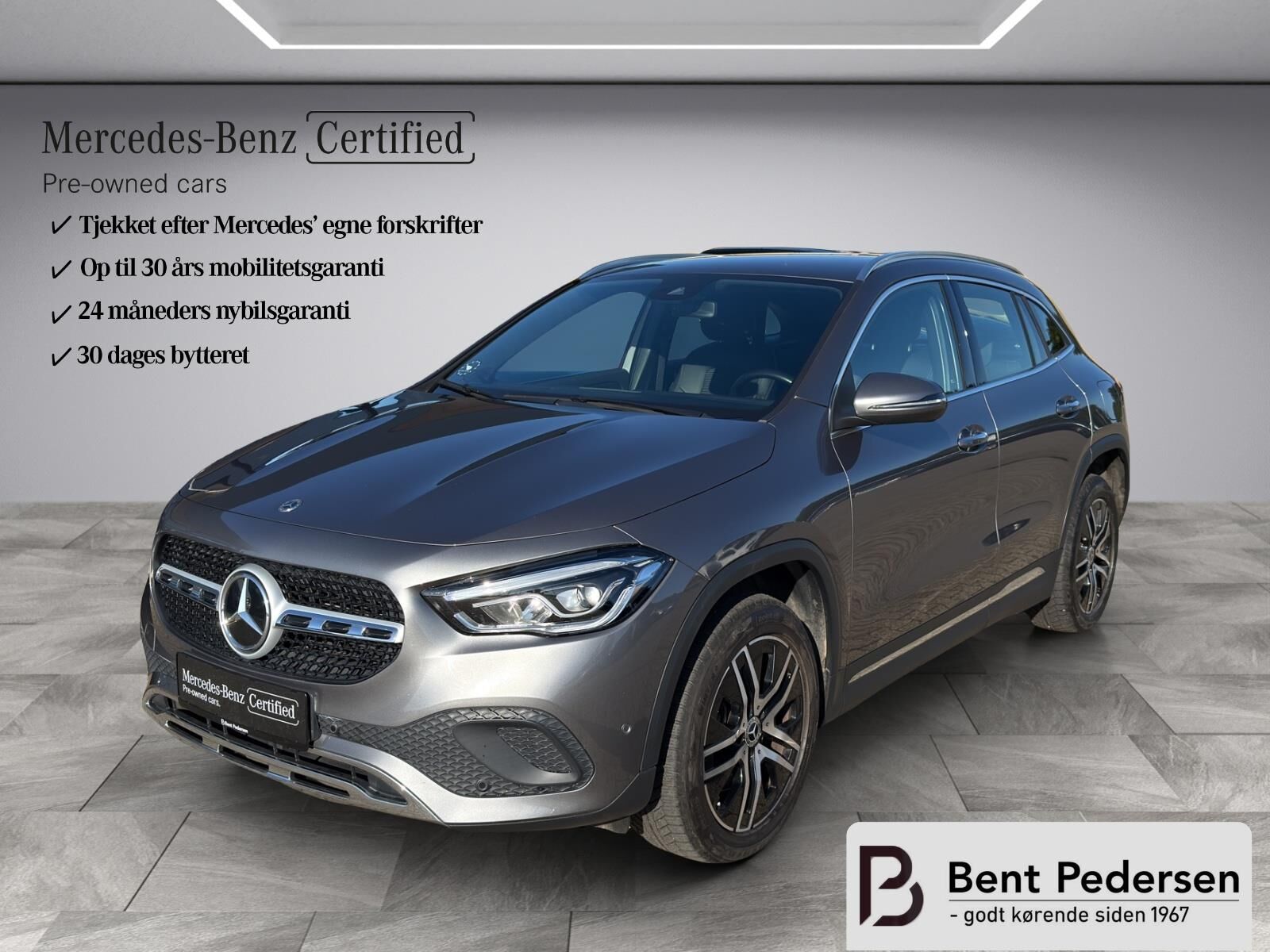 Billede af Mercedes-Benz GLA250 e 1,3 Plugin-hybrid Progressive 8G-DCT 218HK 5d 8g Aut.