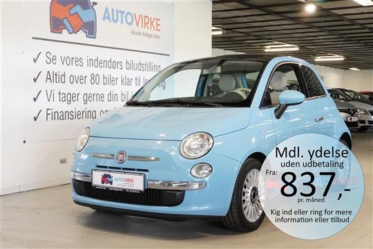 Fiat 500 0,9 TwinAir Lounge Start & Stop 85HK 3d
