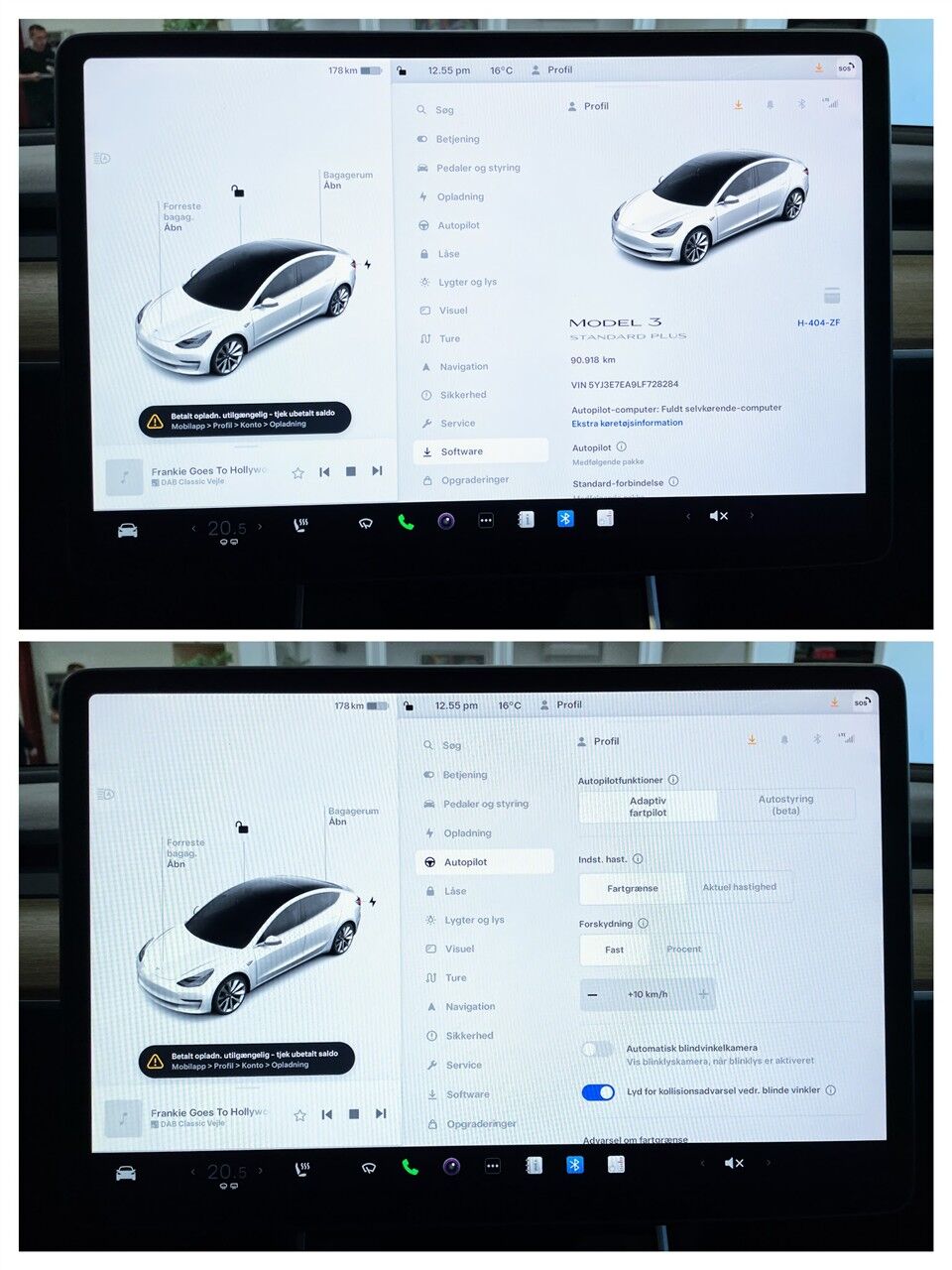 Billede af Tesla Model 3 EL Standard Range Plus 306HK Aut.