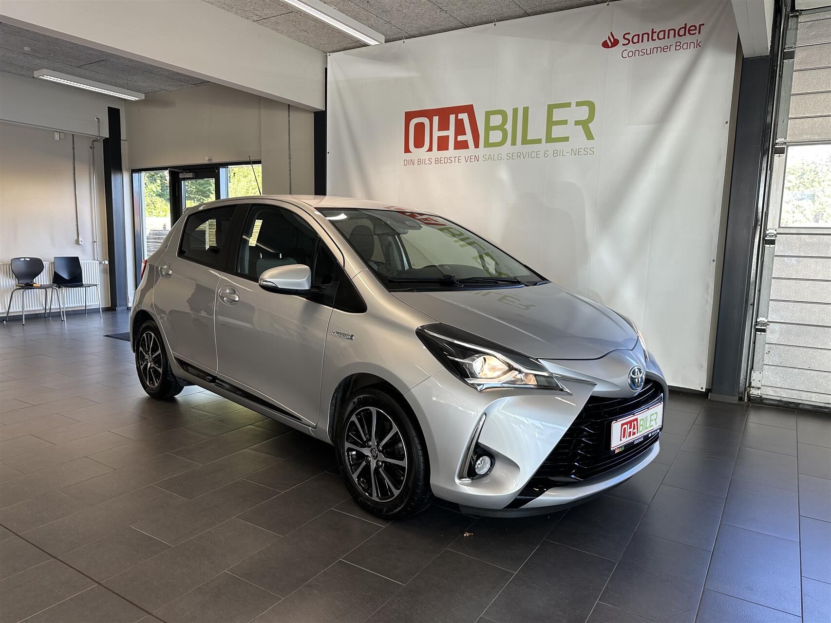 Billede af Toyota Yaris 1,5 B/EL H2 Premium E-CVT 100HK 5d Trinl. Gear