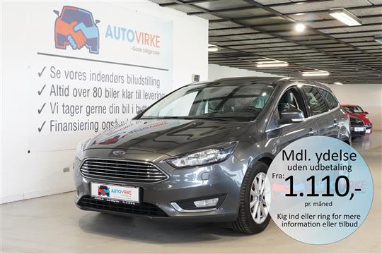 Ford Focus 1,0 EcoBoost Titanium 125HK Stc 6g