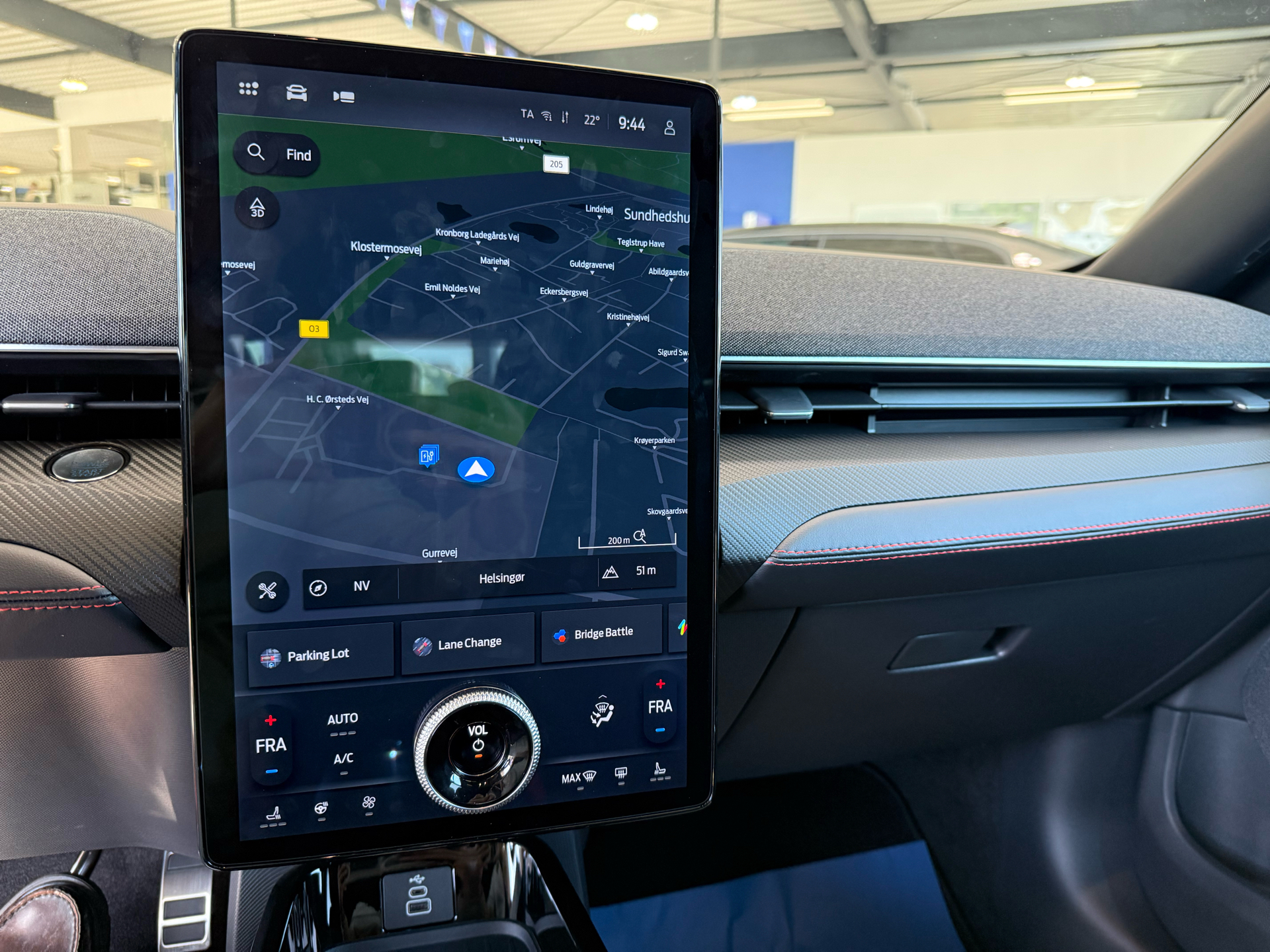 Billede af Ford Mustang Mach-E EL UR Premium AWD 375HK 5d Aut.