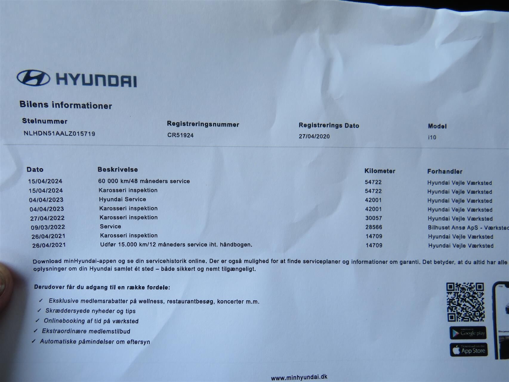 Billede af Hyundai i10 1,0 Essential 67HK 5d