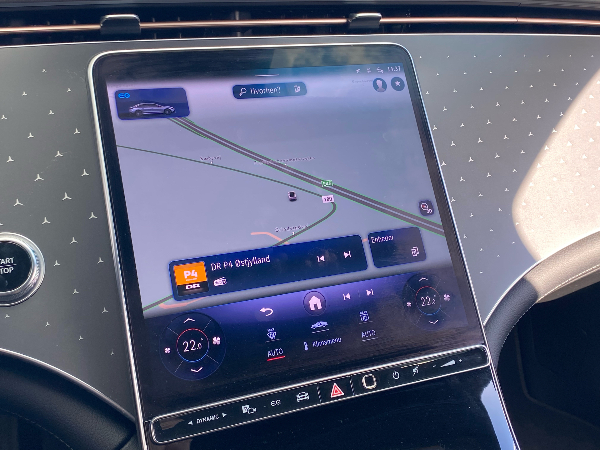 Billede af Mercedes-Benz EQE 300 EL 245HK Aut.